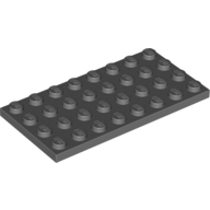 Lego destička 4x8, tmavě modro šedá (4211061)